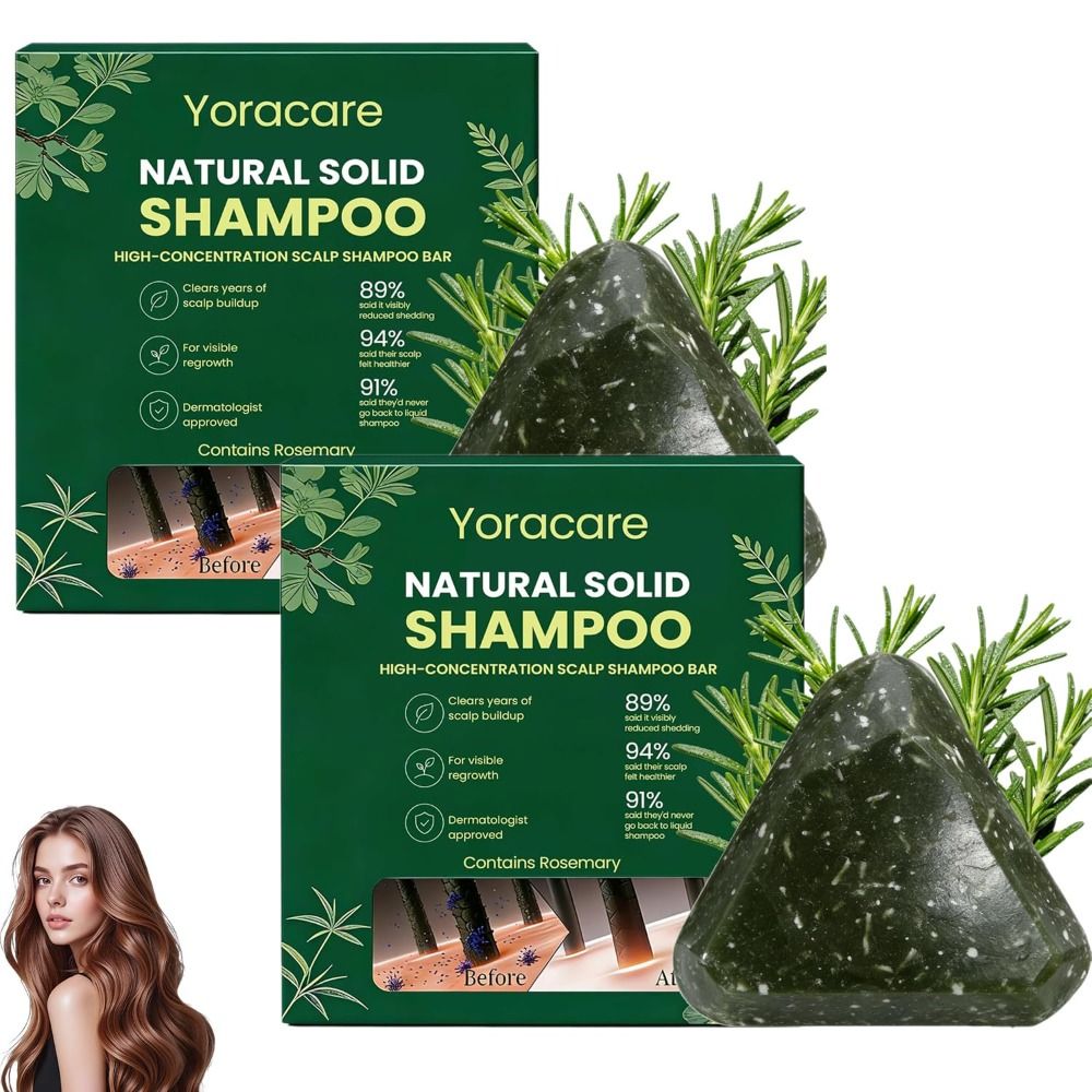 Hair Care Korean - Barra de Shampoo Sólido Coreana de