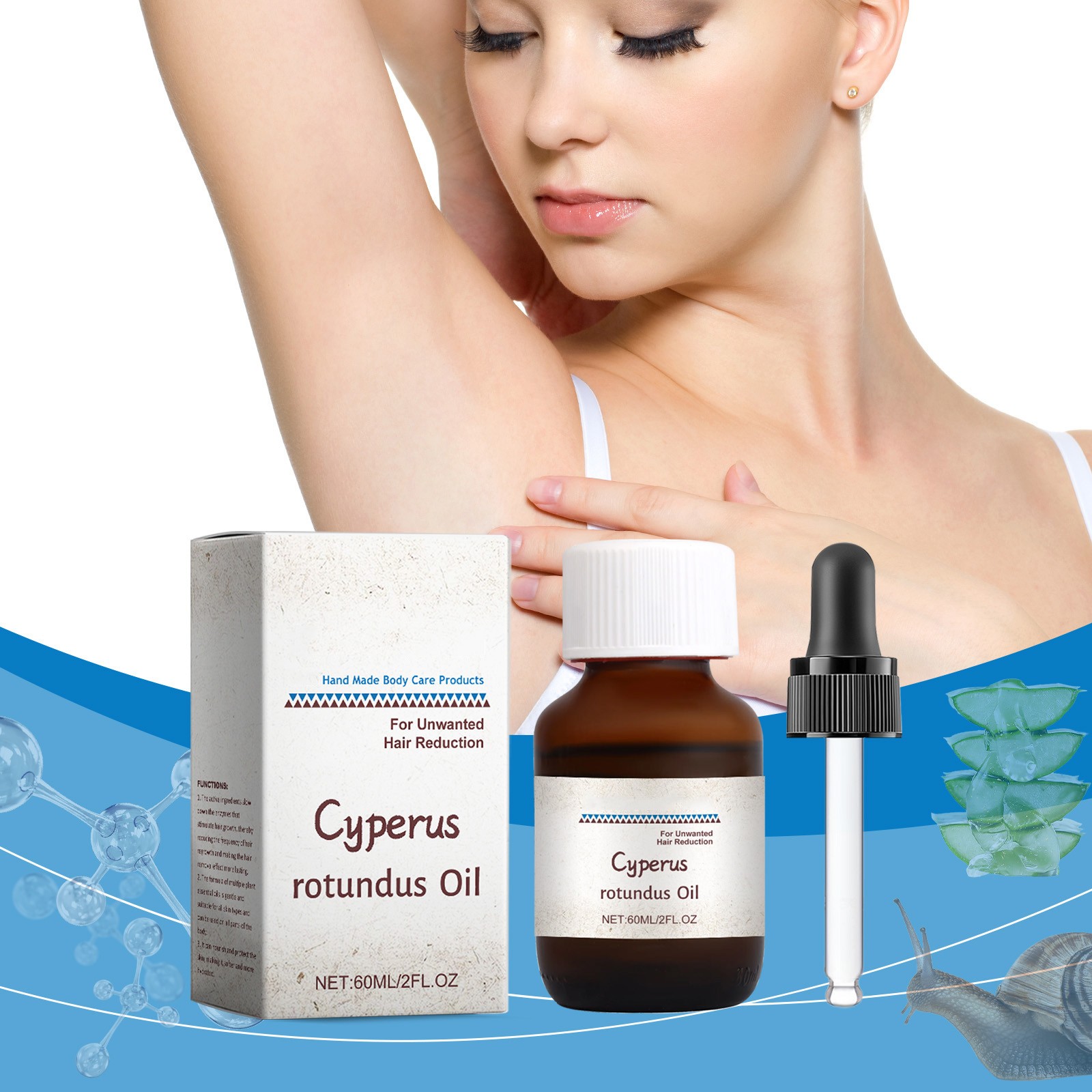 House Hair Care - Óleo de cuidados para remoção de