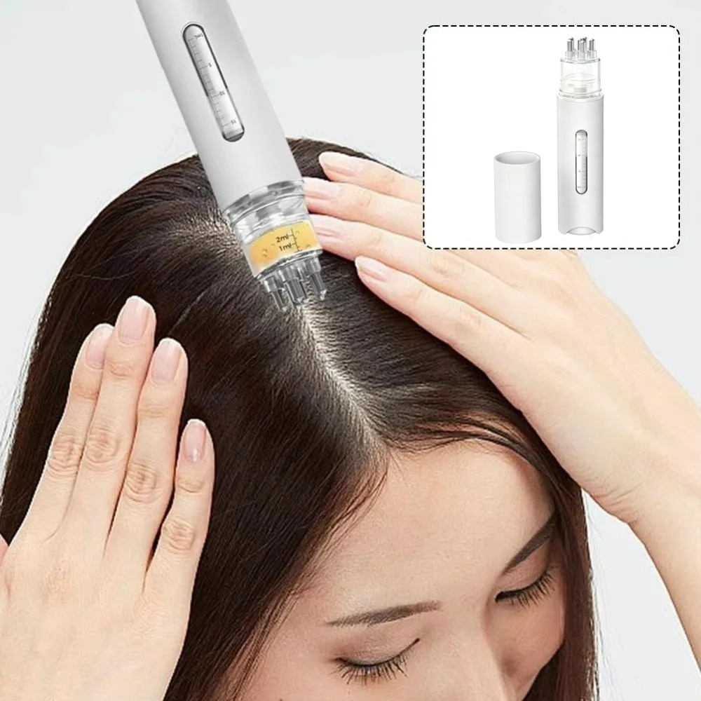 Hair Care Essential - Aplicador de Óleo Capilar, Pente Massageador