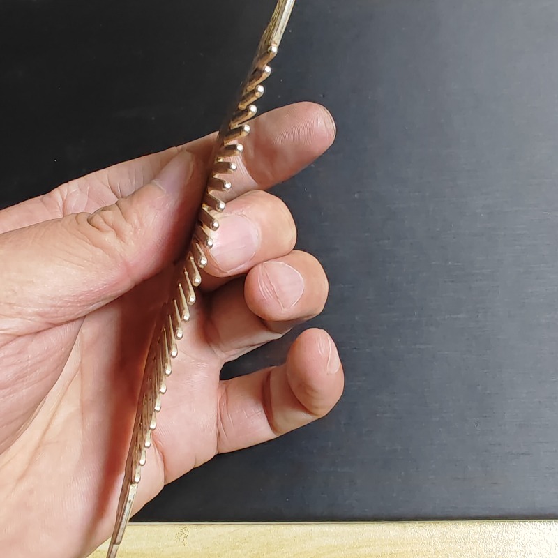 Pente de Cabelo Metálico Elega - House Hair Care avaliação e preço