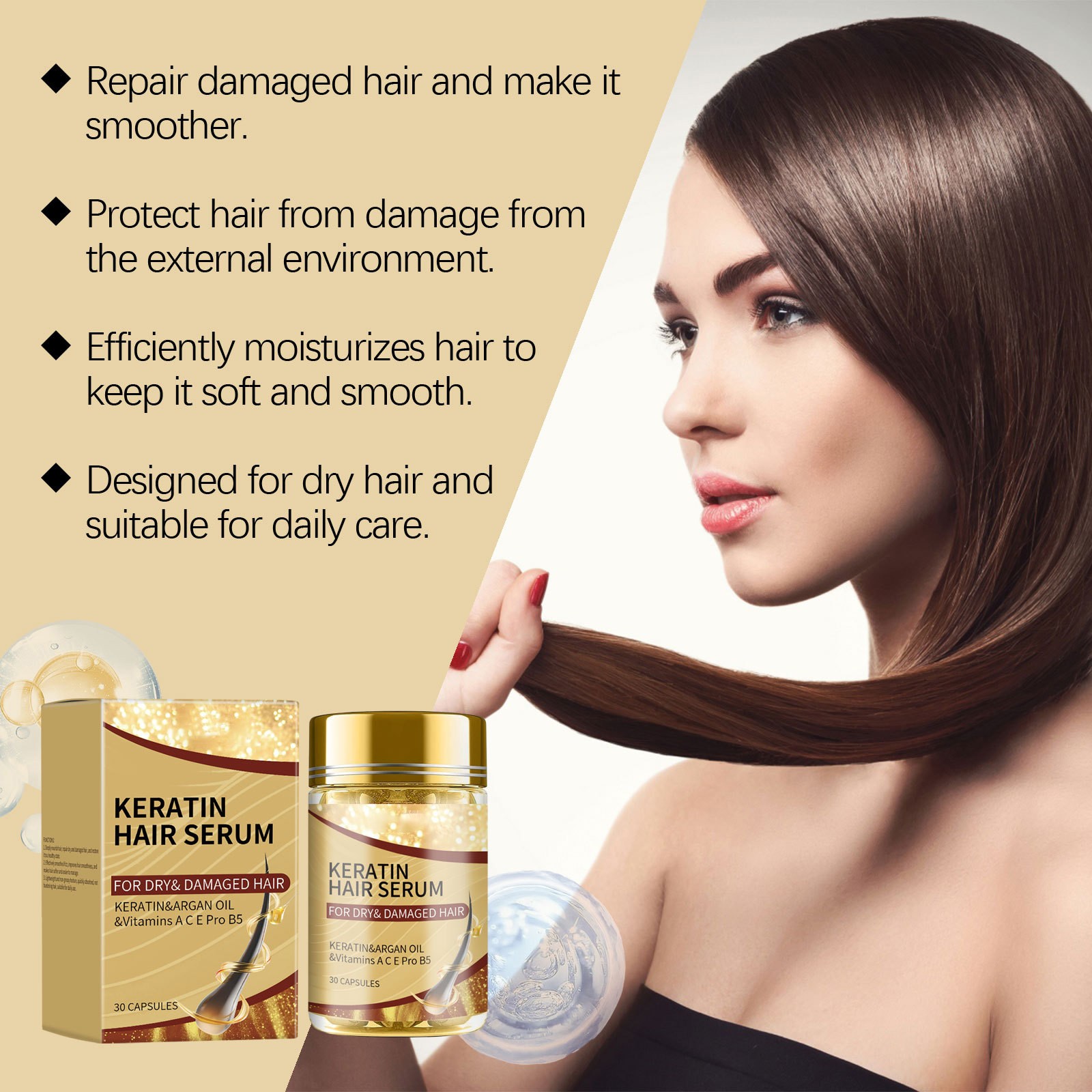 Suave Argan Oil Hair Care Caps - House Hair Care avaliação e preço