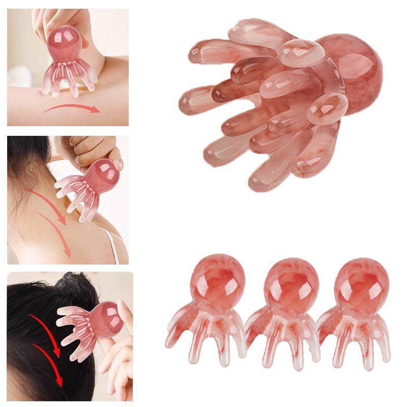 Escova de Massagem Octopus com - Hair Care Korean avaliação e preço