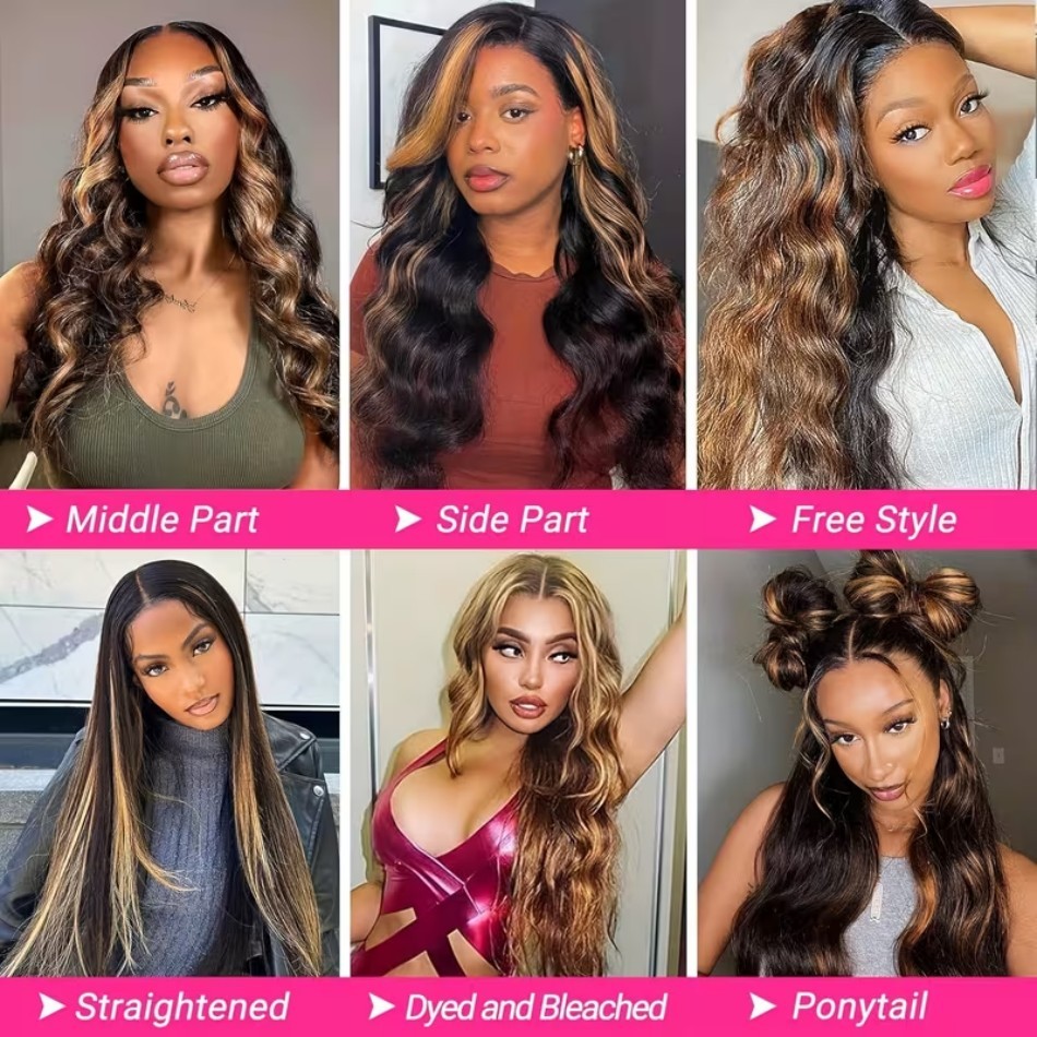 Peruca Frontal HD 13x6 de Cabe - Lace Front Wig avaliação e preço